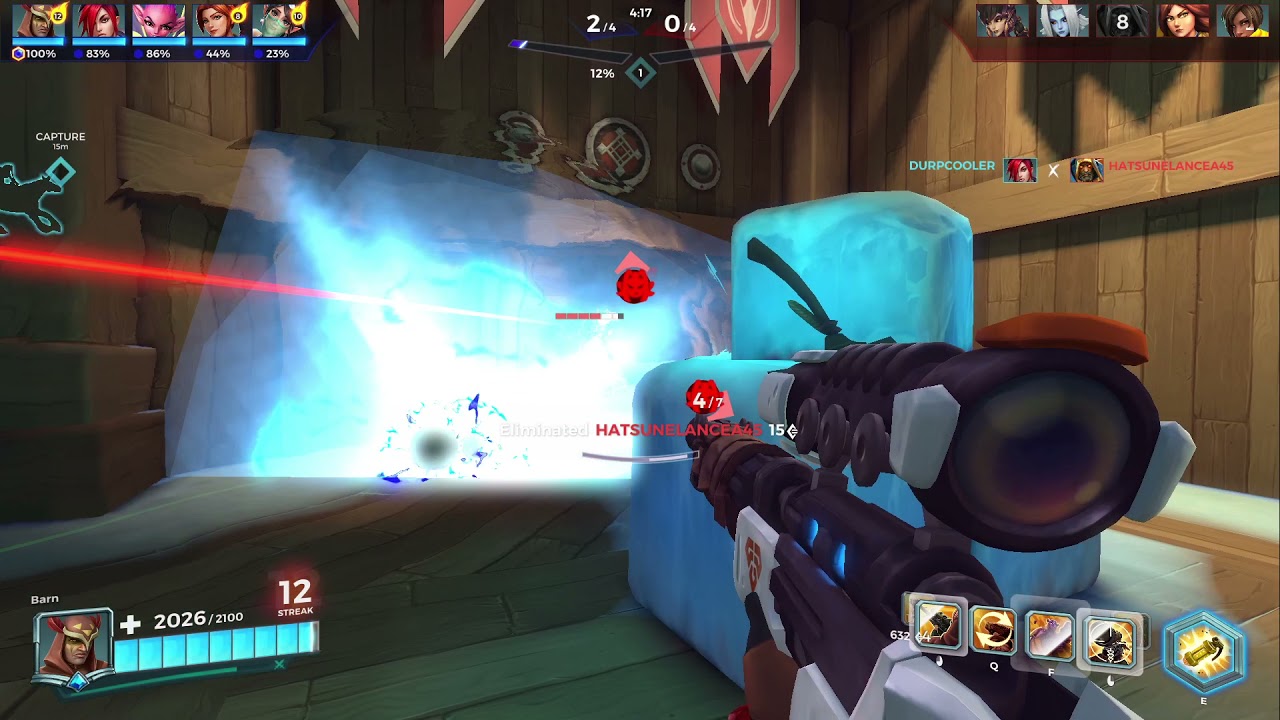 paladins strix mercenary 18 kills 2 deaths