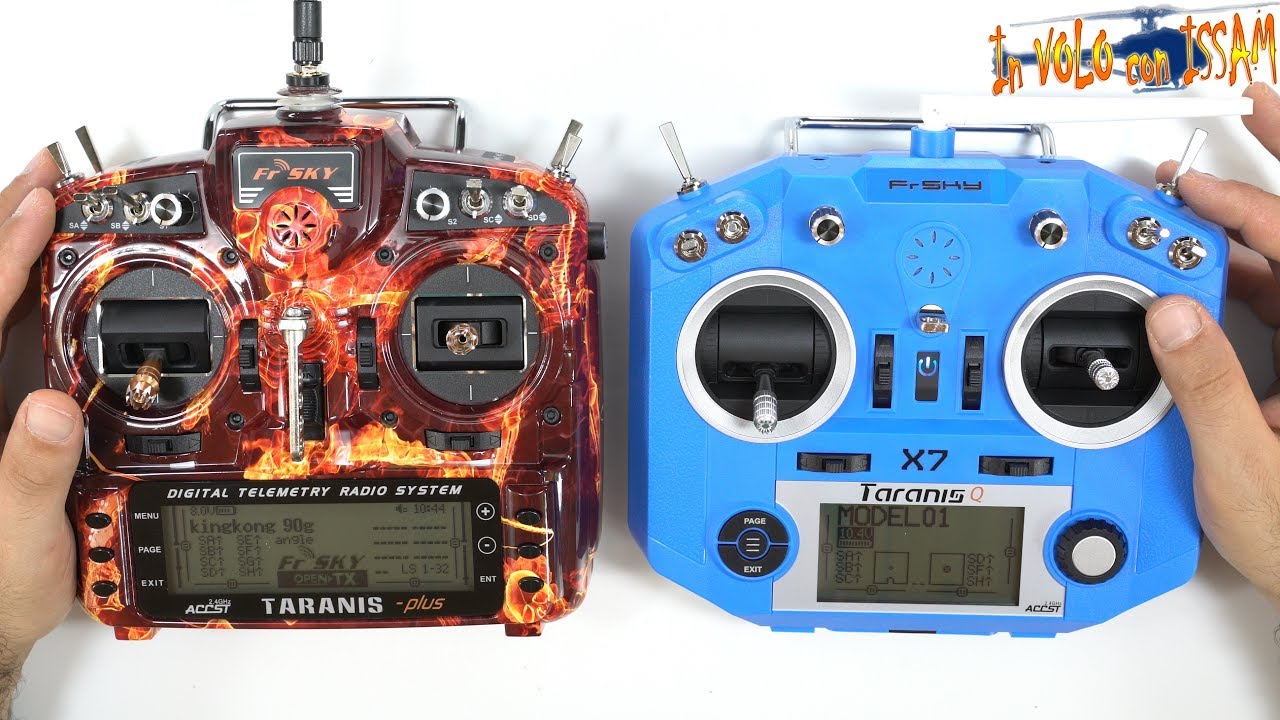 FrSky Taranis... QX7 o X9D PLUS?? Quale scegliere?