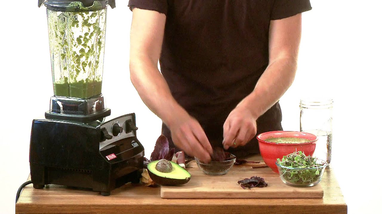 Raw Family Green Soup