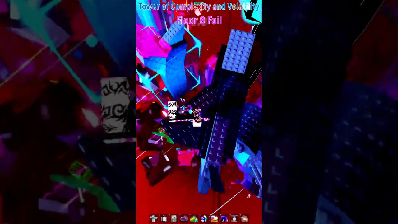 [JToH/EToH] [ToCaV] Tower of Complexity and Volatility/ToCaV Floor 8 Fail #shorts #fail #ToCaV