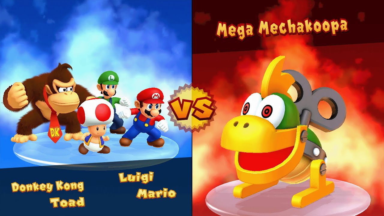 Mario Party 10 - Mario vs Donkey Kong vs Luigi vs Toad - Chaos Castle
