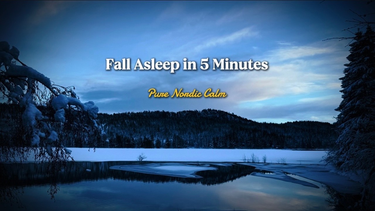 Fall Asleep in 5 Minutes 🌙 3 Hours of Nordic Deep Sleep Music