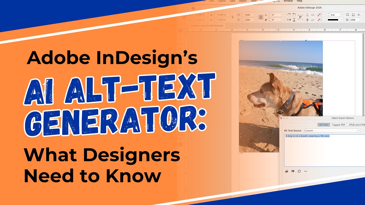 Adobe InDesign AI Alt-Text Generator: What Designers Need to Know