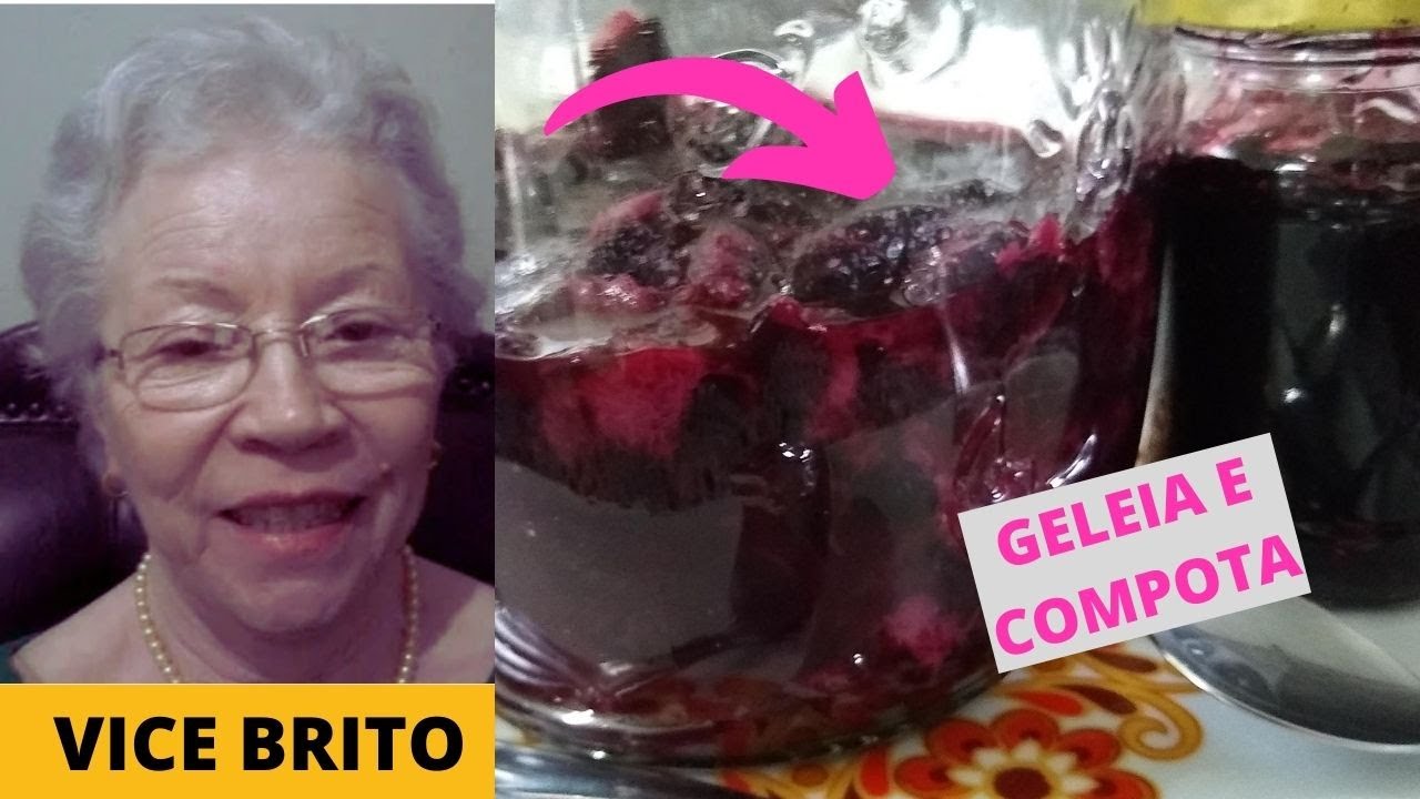 GELEIA E COMPOTA DE JABUTICABA, VEJA COMO EU FIZ
