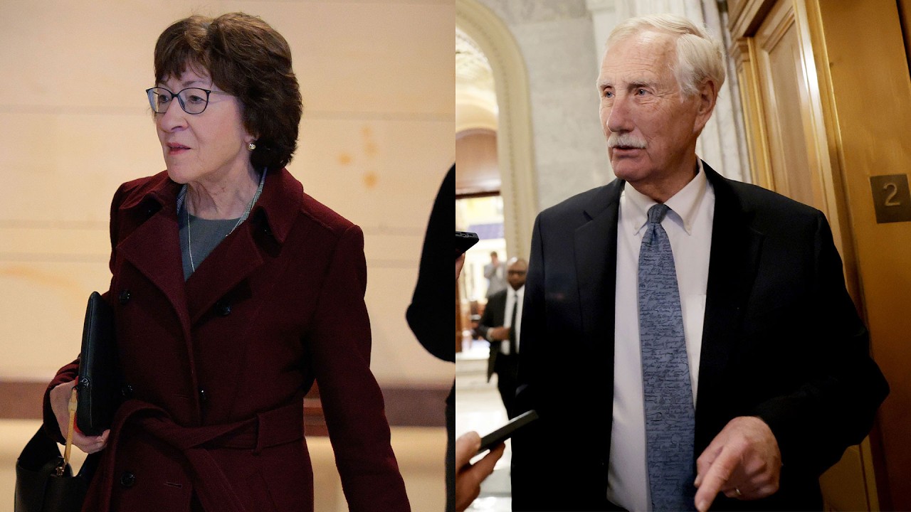 Maine senators Collins, King split on war powers resolution vote