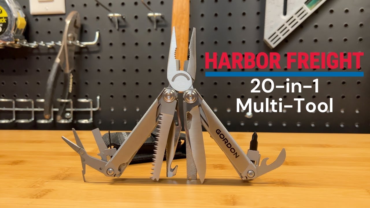 Is The GORDON 20-in-1 Multi-Tool - Harbor Freight The best Budget Multi-tool Ever Made?