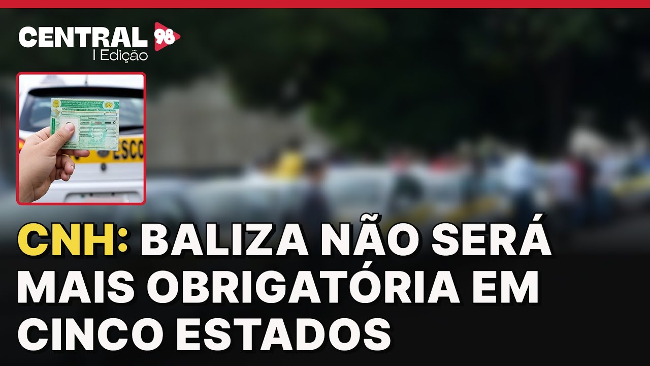 Exame da CNH deixa de exigir a prova da baliza em quatro estados do Brasil