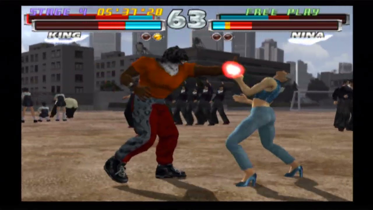 Tekken Tag Tournament King/Armorking Arcade Mode Playthrough