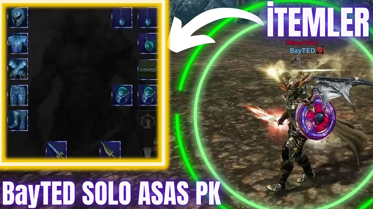 Rise Online Galia | 170.000 TL Değerinde Asas ile TOPRAKLAMA SEANSI | BayTED Solo Asas PK !