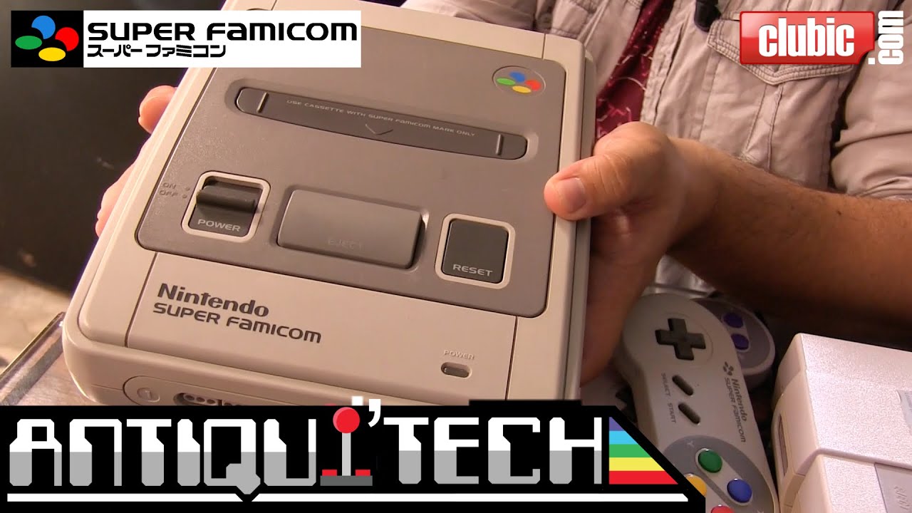 Super Nintendo en vidéo : (re)découvrez la console culte des années 90 (Antiqui'Tech)