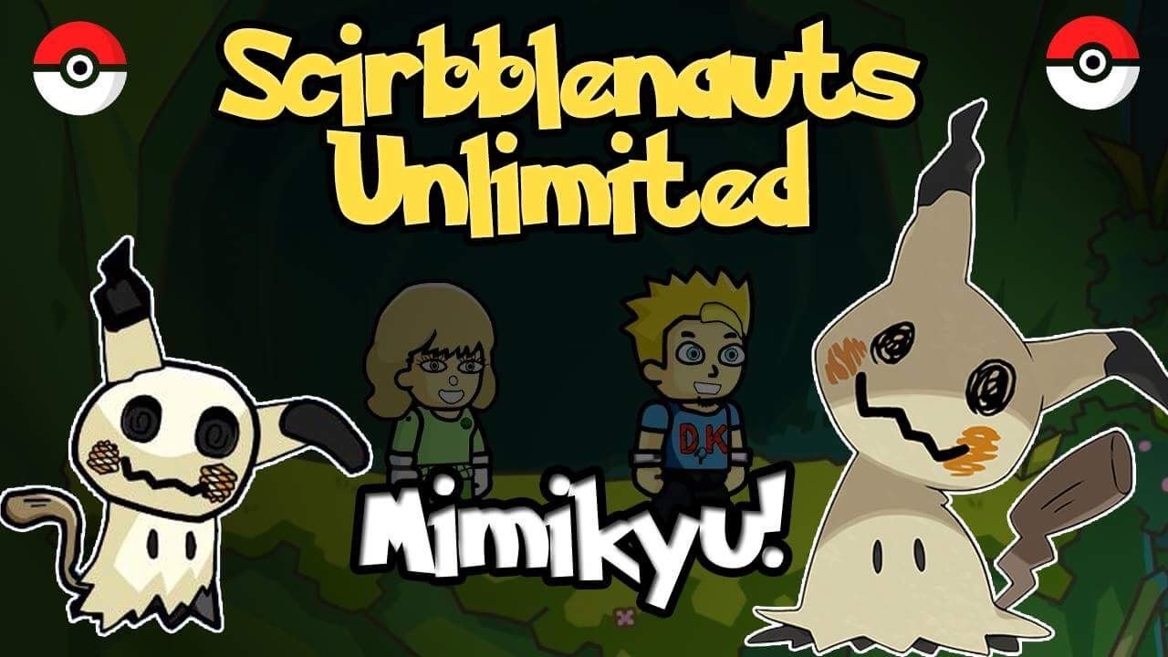 Scribblenauts Unlimited 201 Pokemon Sun & Moon Mimikyu