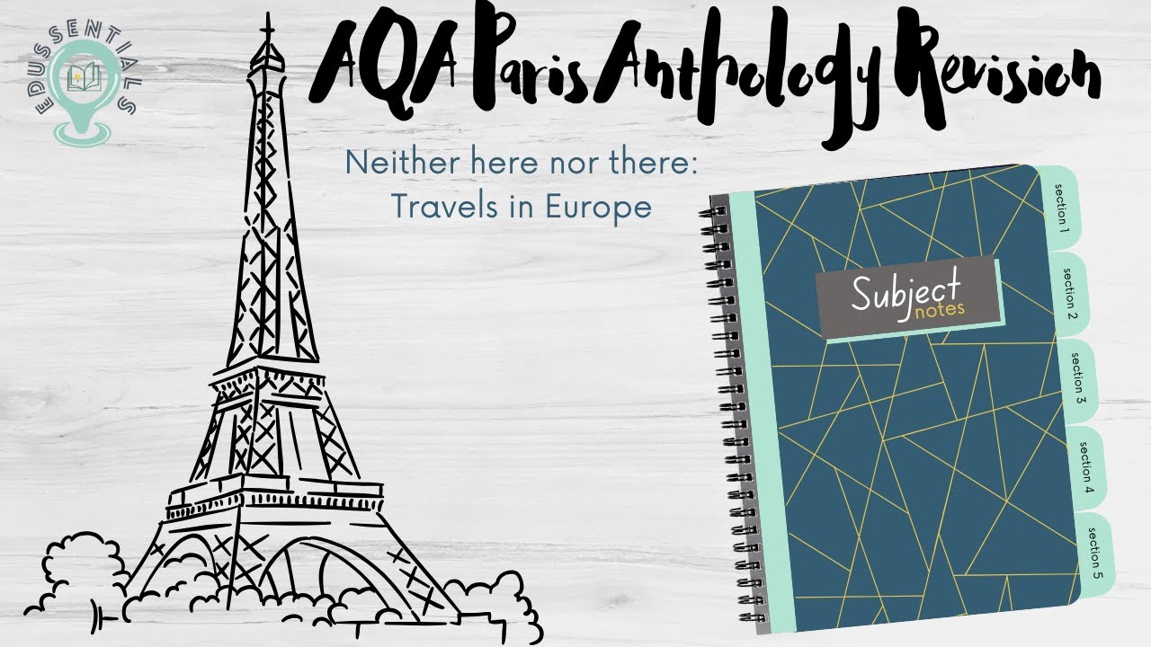 Neither here nor there: travels in Europe – Bill Bryson | AQA A level analysis| Quick revision