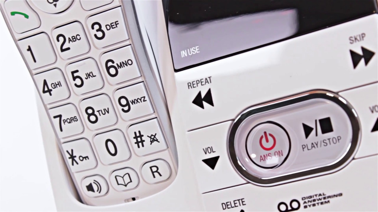 Seniorentelefon mit Notruf-Mobilteil geemarc AmpliDECT 295 SOS Pro
