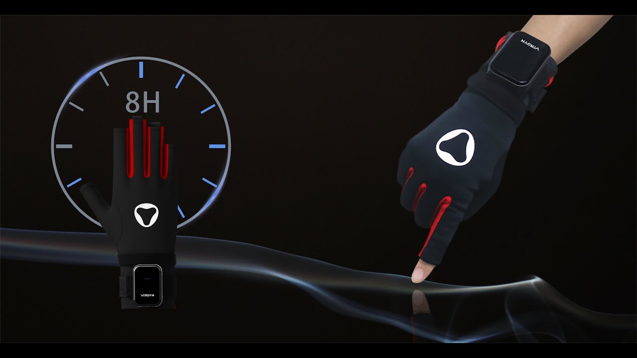 Virdyn mHandPro Motion Capture Mocap Gloves Finger Tracking Capture and Software 3D Interactive Play