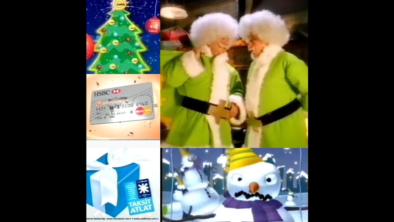 2005 Yılbaşı Çeşitli Kredi Kartı Reklamları