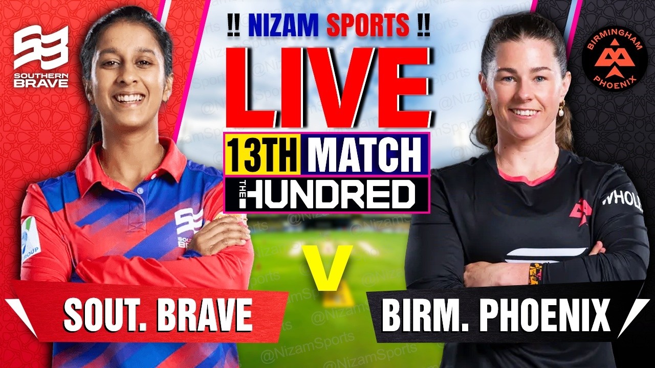 🔴Live: Southern Brave vs Birmingham Phoenix | 13th Match | Live Cricket Score & Commentary