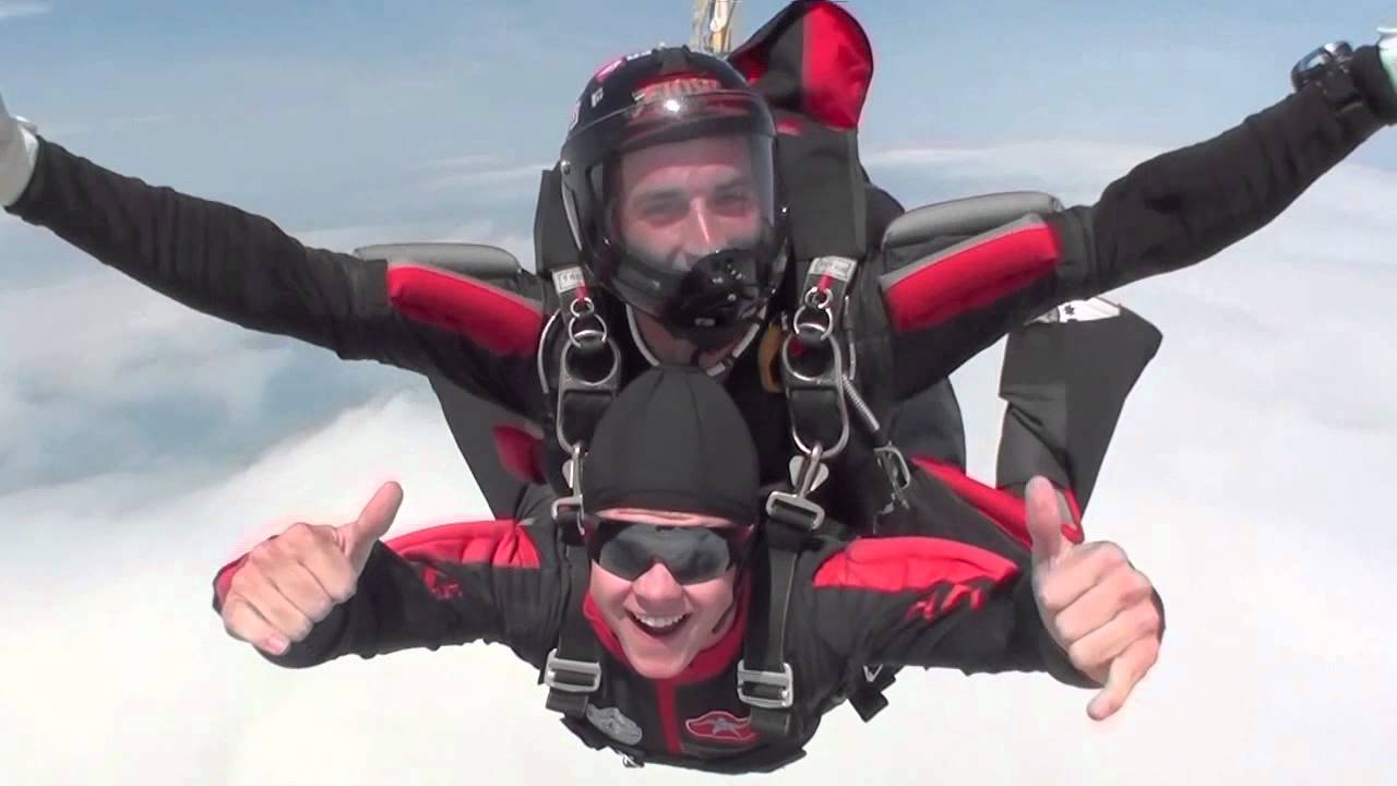 Sky Diving Lake Bled