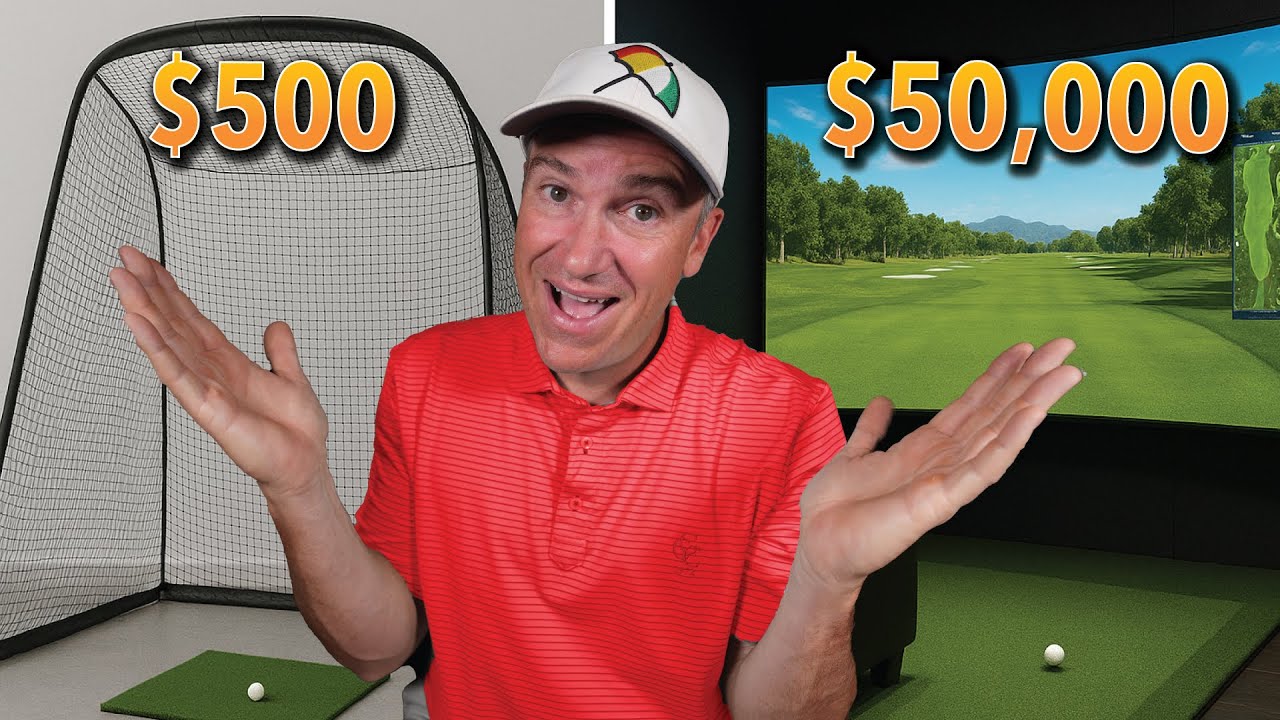$500 vs $50,000 Golf Simulator!