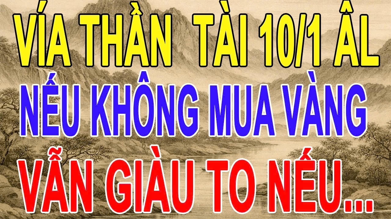 99% Người Mua Vàng Ngày Thần Vía Tài Đang Tự Đẩy Lộc Ra Khỏi Nhà Mà Không Biết