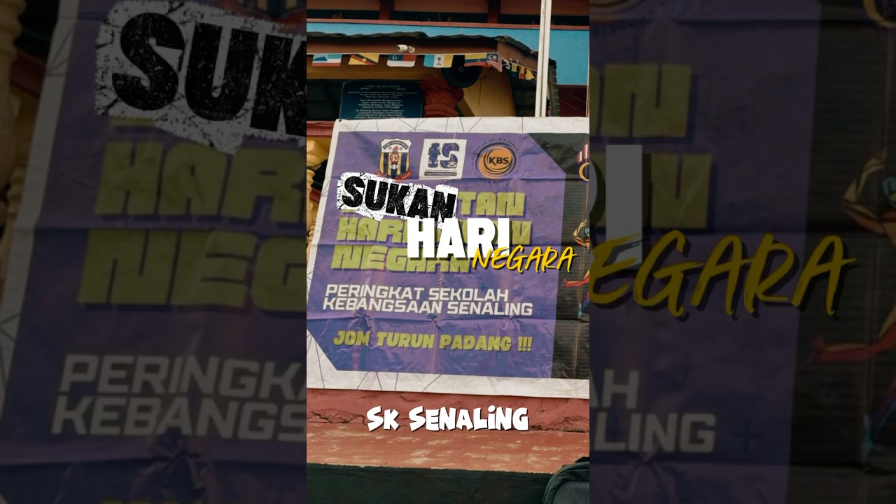 Hari Sukan Negara Sk Senaling 2025 #harisukannegara