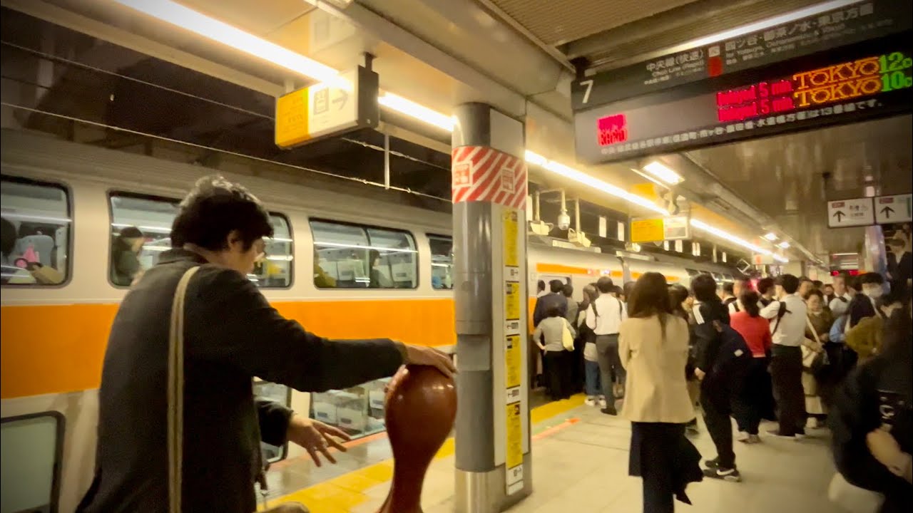 【G車通勤ラッシュ｜青梅→新宿編】やっぱカオスだわ‥⁉️