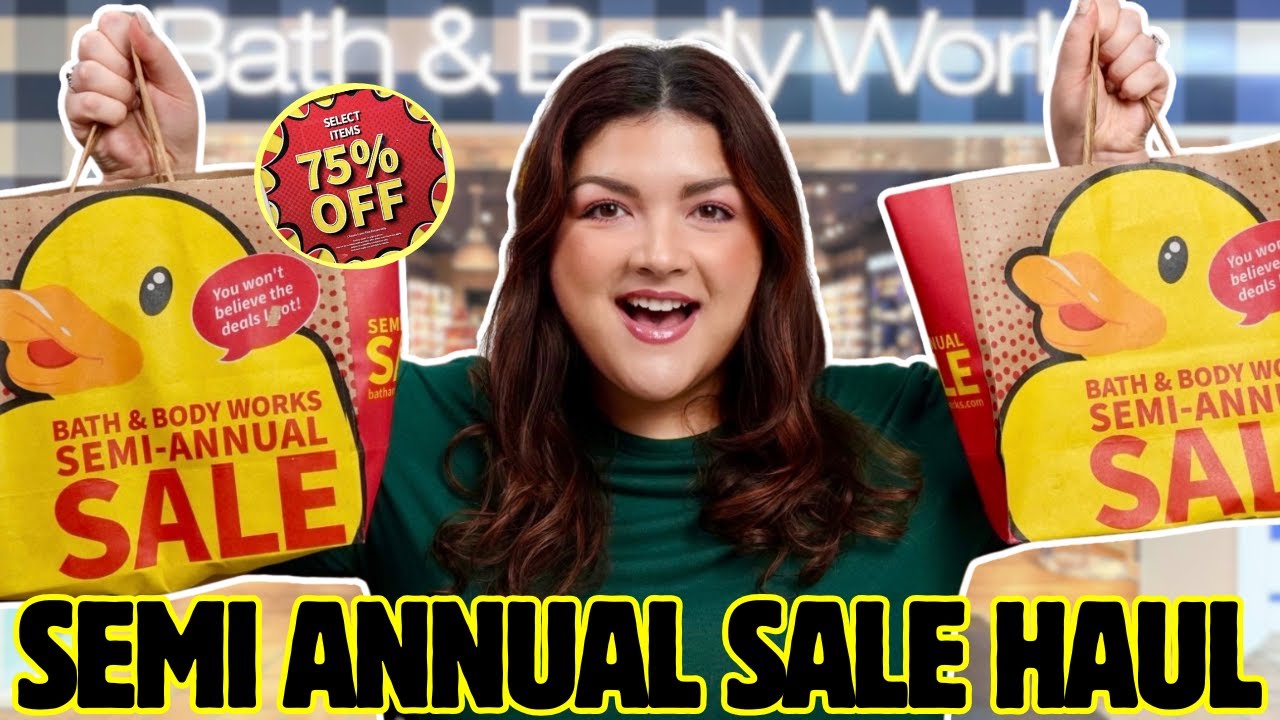 Полугодовая распродажа Bath & Body Works! 🔥ЛУЧШИЕ СКИДКИ 75%🔥