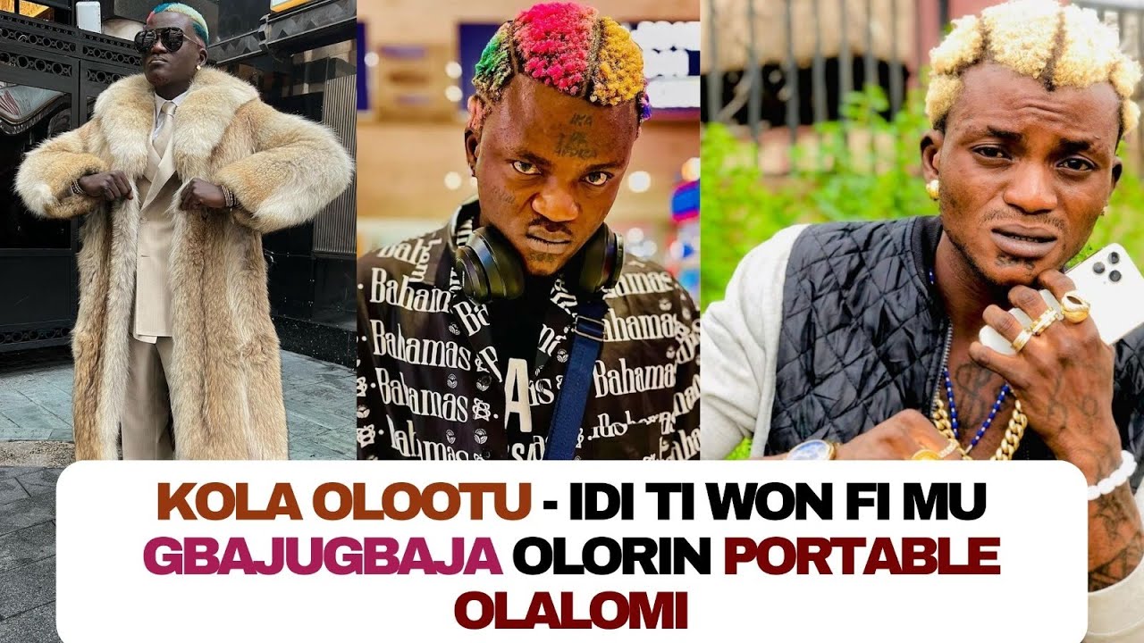Kola Olootu: The true reason why Portable was arrested by the police and update