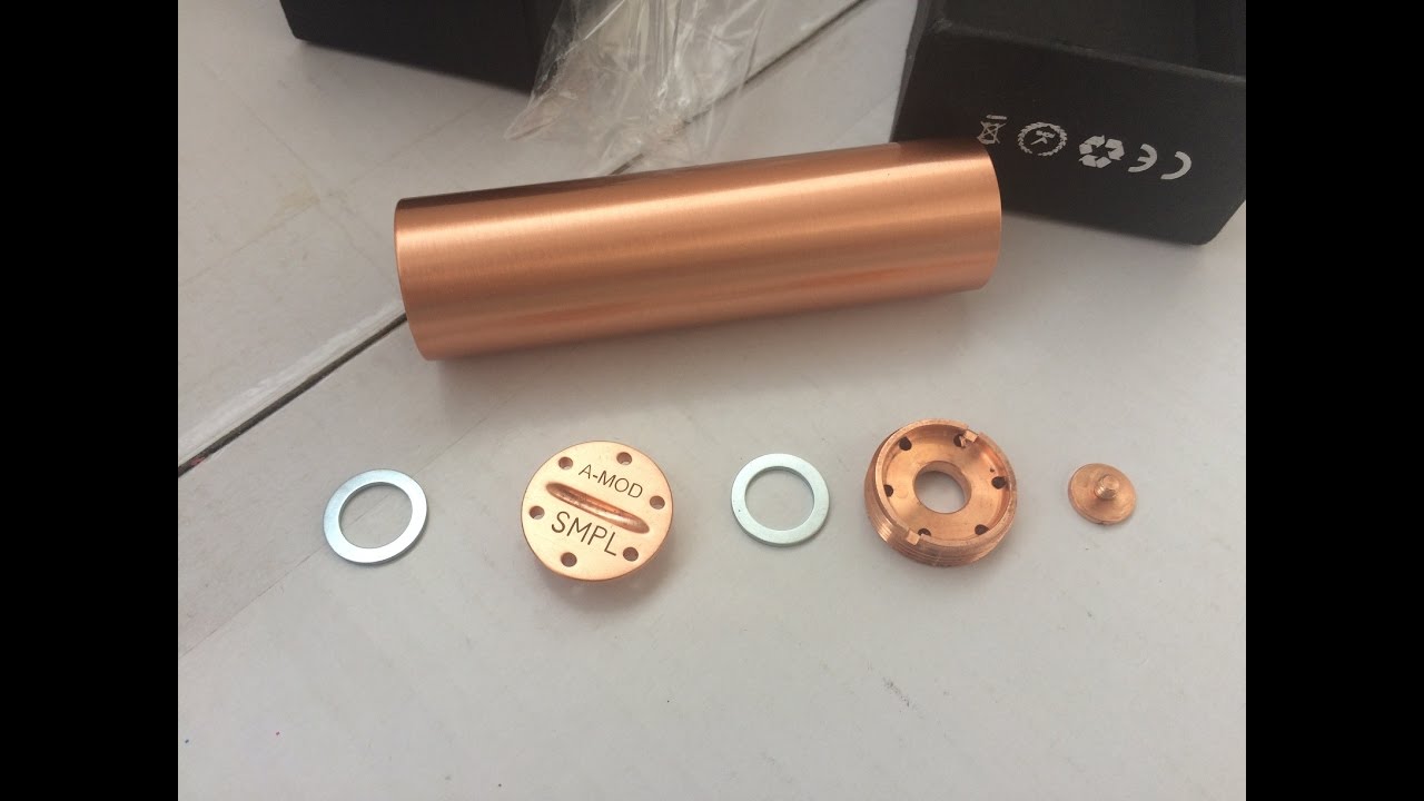 SMPL style copper mechanical mod ( A-MOD )