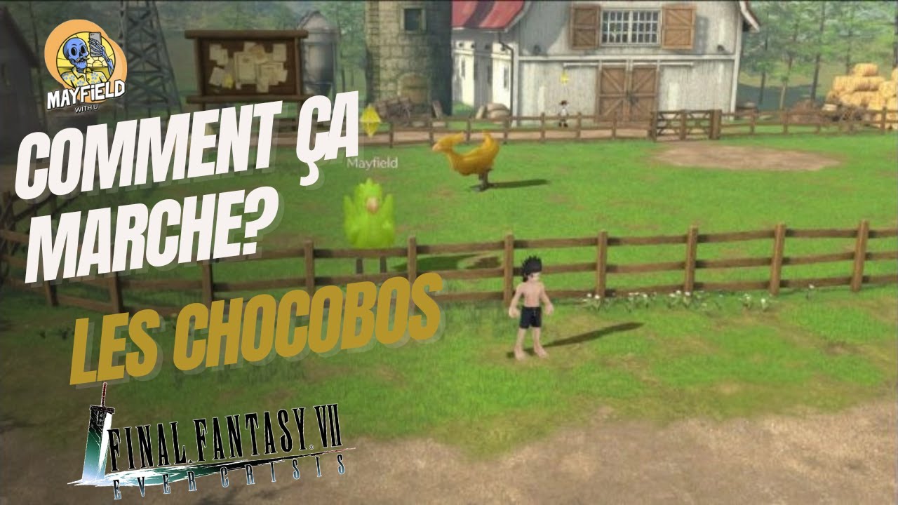Comment ça marche les Chocobos dans Final Fantasy VII Ever Crisis
