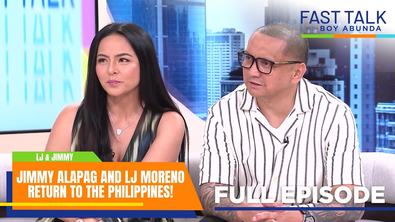 Fast Talk with Boy Abunda: Джимми Алапаг и Эл-Джей Морено возвращаются на Филиппины! (Полный эпиз...