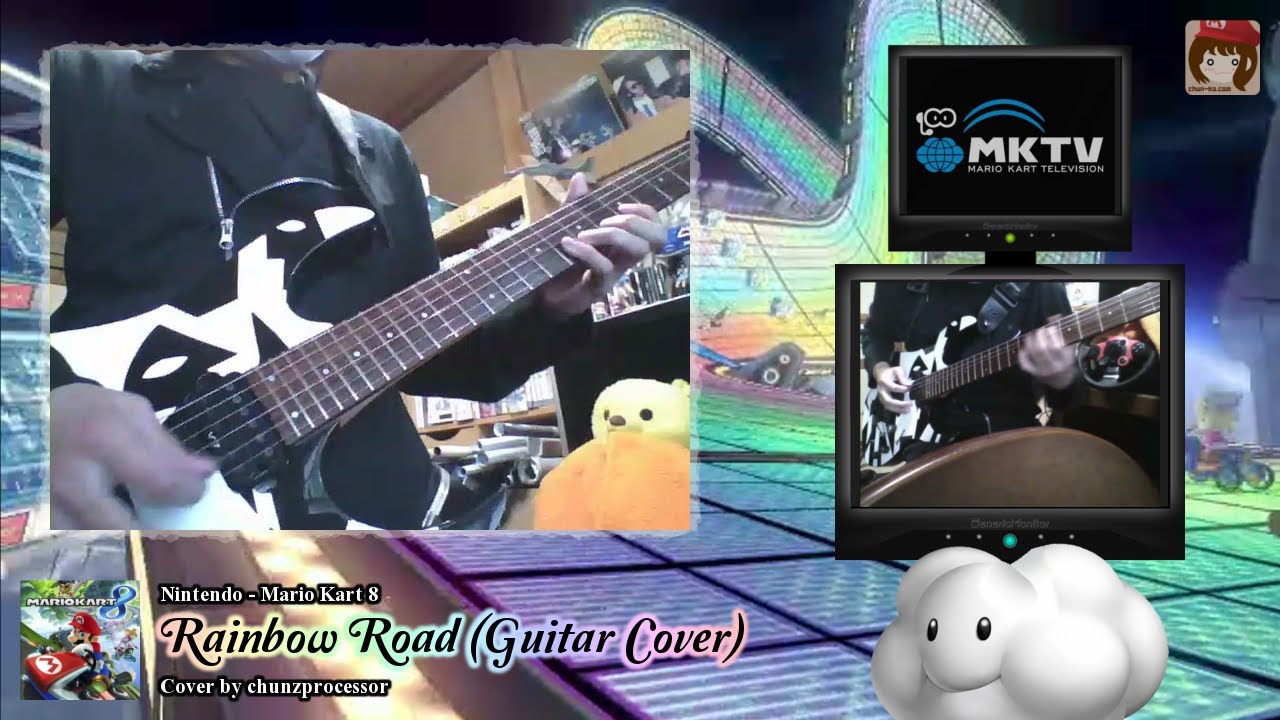 Mario Kart 8 - Rainbow Road (Guitar Cover) [Tab Included]