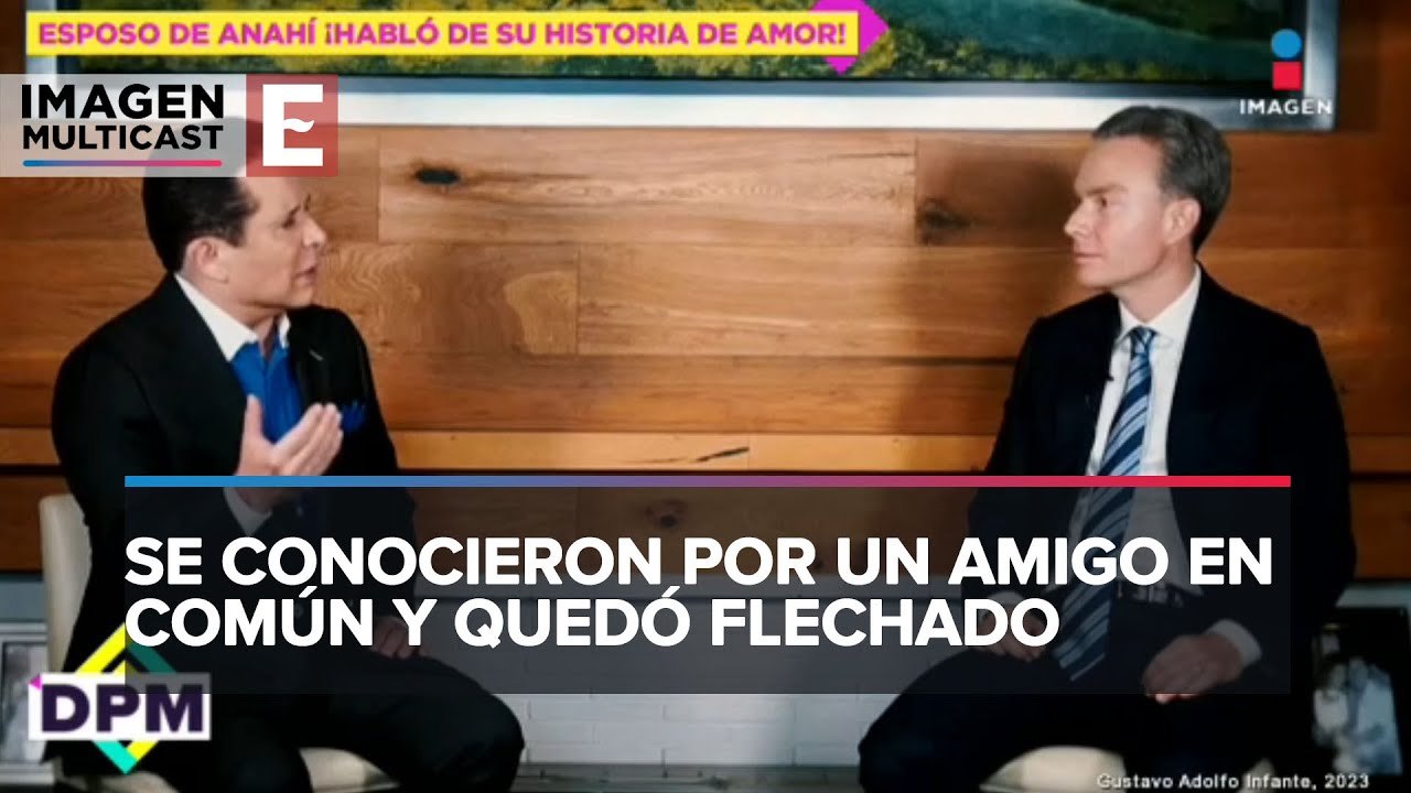 Manuel Velasco habl&oacute; de su historia de amor con Anah&iacute;