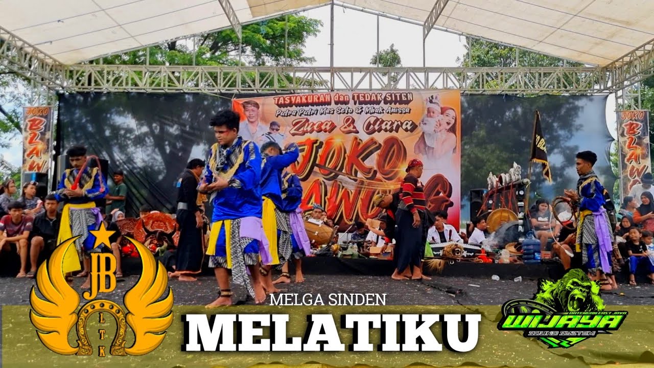 lagu jaranan MELATIKU VOC MELGA SINDEN jaranan JOKO BLAWONG | WIJAYA AUDIO PRO