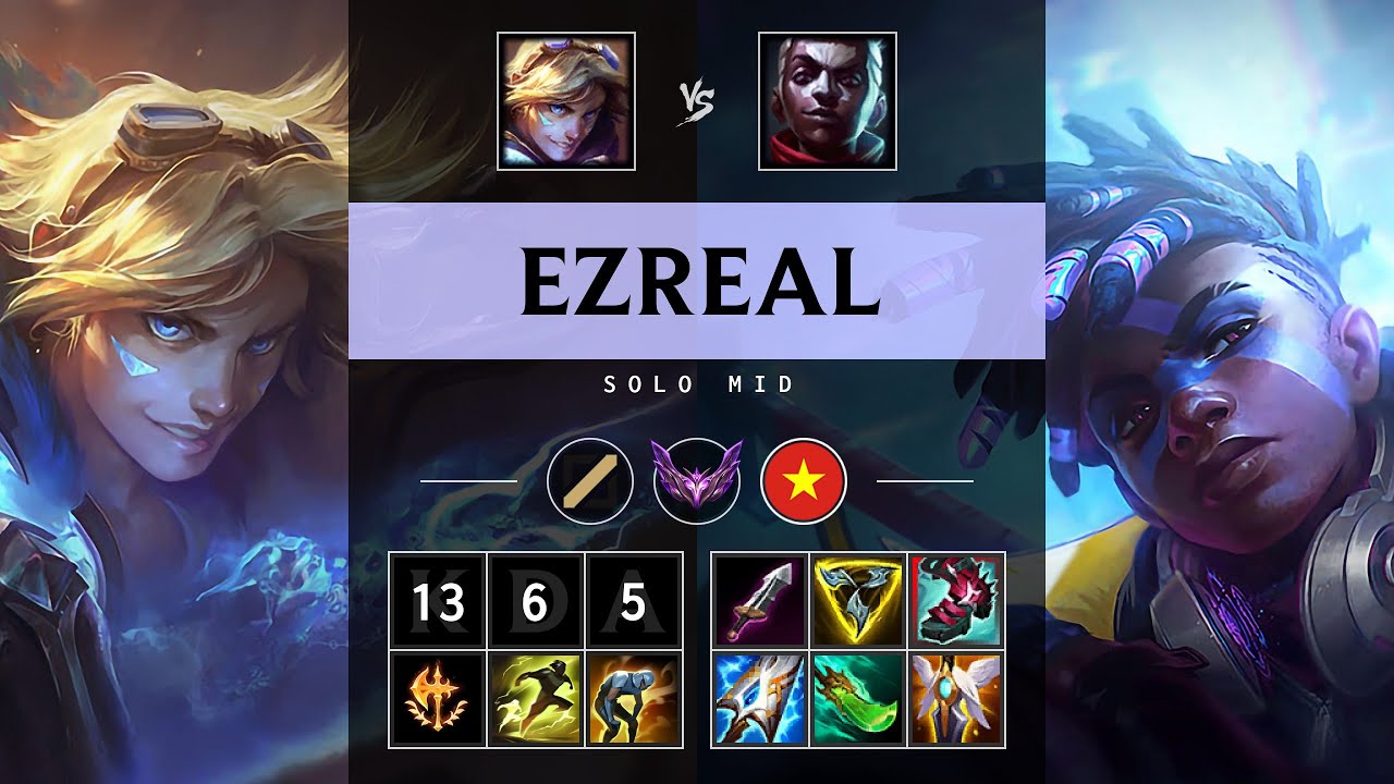 Ezreal Mid vs Ekko - VN Master Patch 25.10