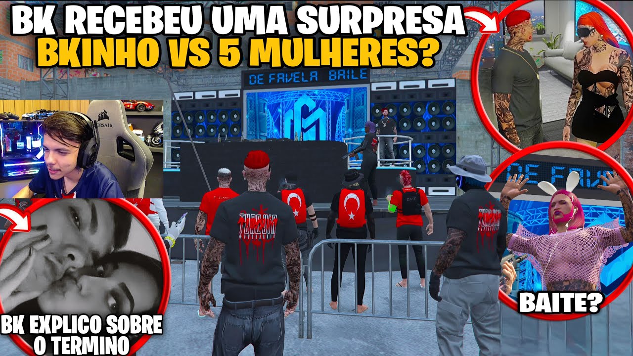 BKINHO VS 5 MULHER3S | BK ENCONTROU SUA NOVA PRETENDENTE? | BK TERMINOU COM A ANADIAS!