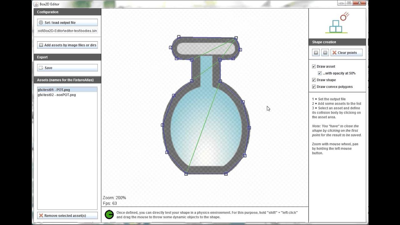 Box2D Editor - Tutorial