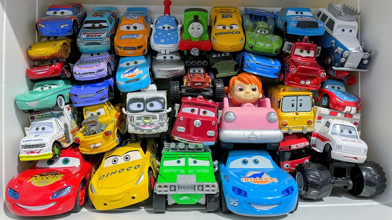 Disney Pixar Cars Unboxing Review | Lightning McQueen, Tow Mater, Doc Hudson, Sally Carrera, Cruz