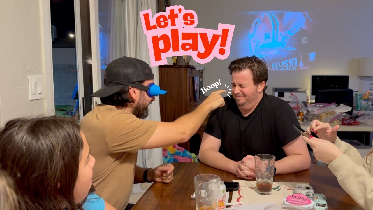 BOOP THE SNOOT! *GAME NIGHT* {FAMILY VLOG}