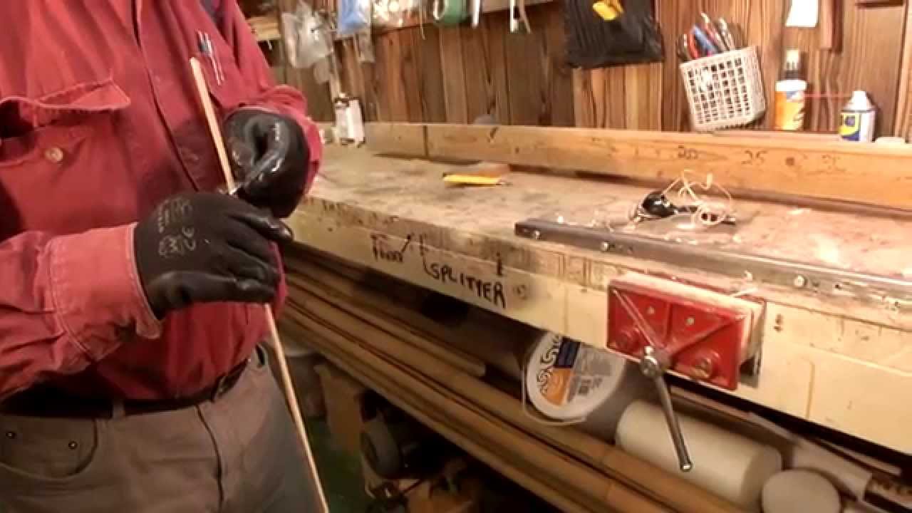 Crafting Cane: Bamboo Fly Rod Builder - Don Andersen
