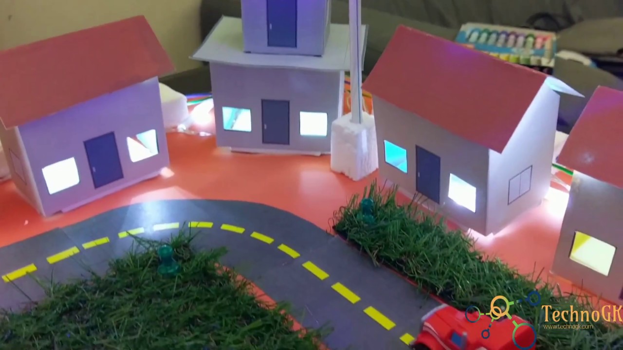 School Science Project - Solar Powered Village