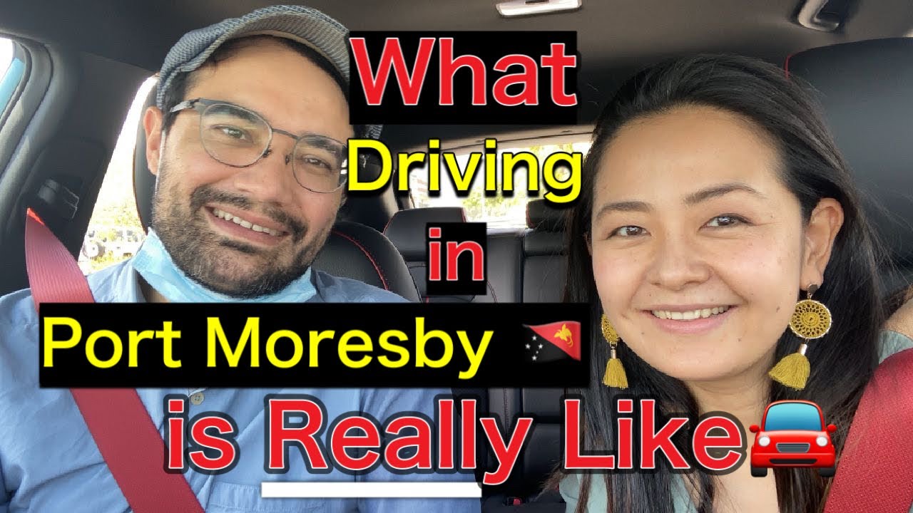 How Safe is it to Drive Around Port Moresby City? [4K]