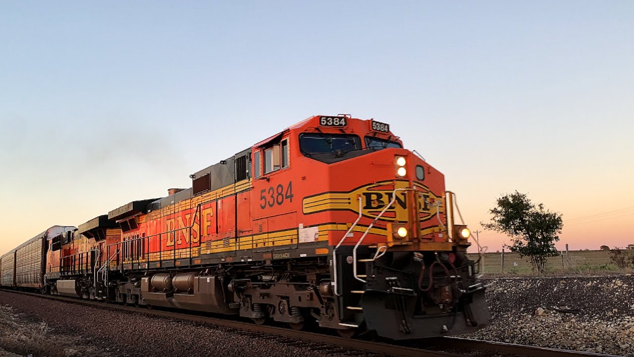 EPIC 60 Mile Chase of BNSF 5384 with its RS3L Down the BNSF Ft. Worth Subdivision!