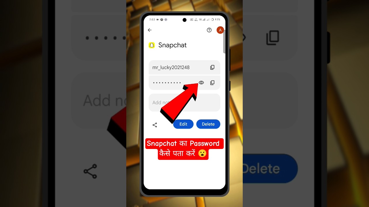 Snapchat Ka Password Kaise Pata Kare | How To See Snapchat Password |
