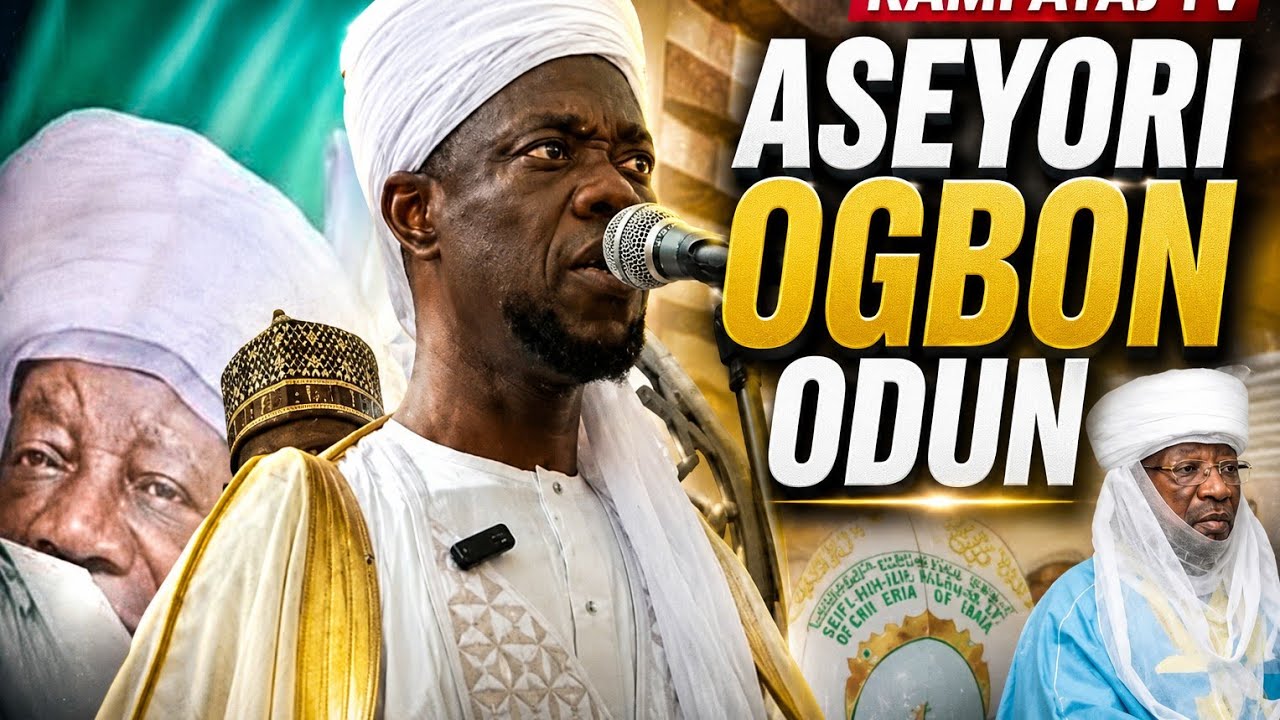 ASEYORI OGBON ODUN BY MAOLANA SHEIK SULEIMAN FARUQ ONIKIJIPA WATCH SHARE AND SUBSCRIBE 