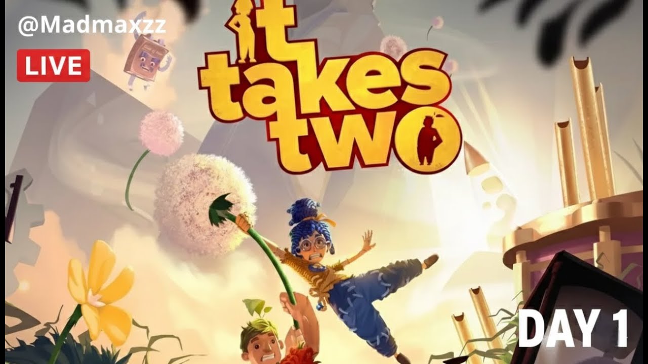 Starting It Takes Two From Beginning 🔥 LIVE Gameplay | Part 1