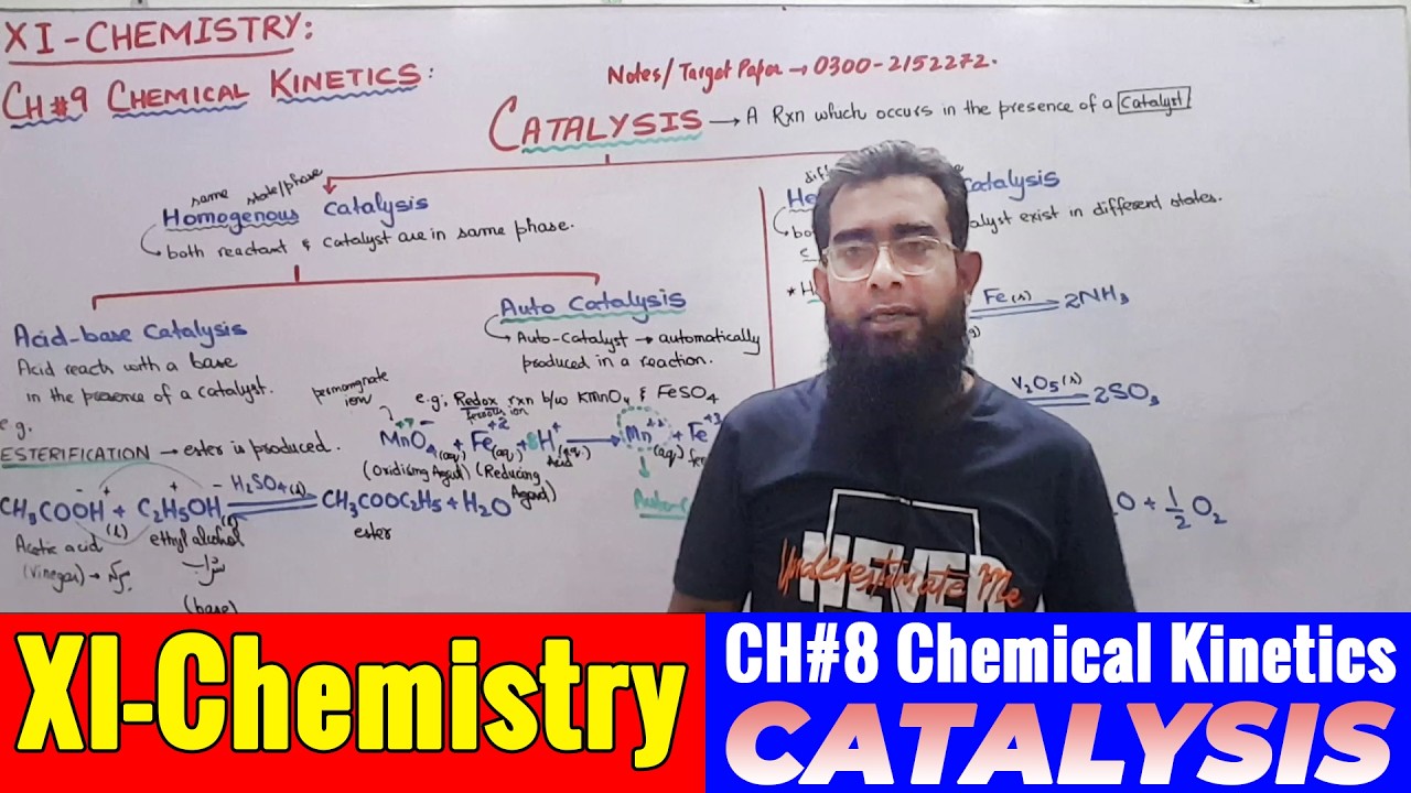 Catalysis | XI-Chemistry | Chapter 9 | Chemical Kinetics
