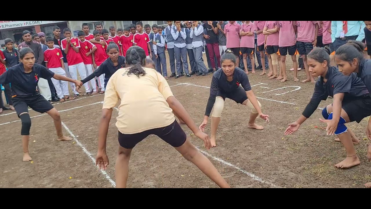 Taluka Level Kabaddi Matches 2023 Under 17 Girls match