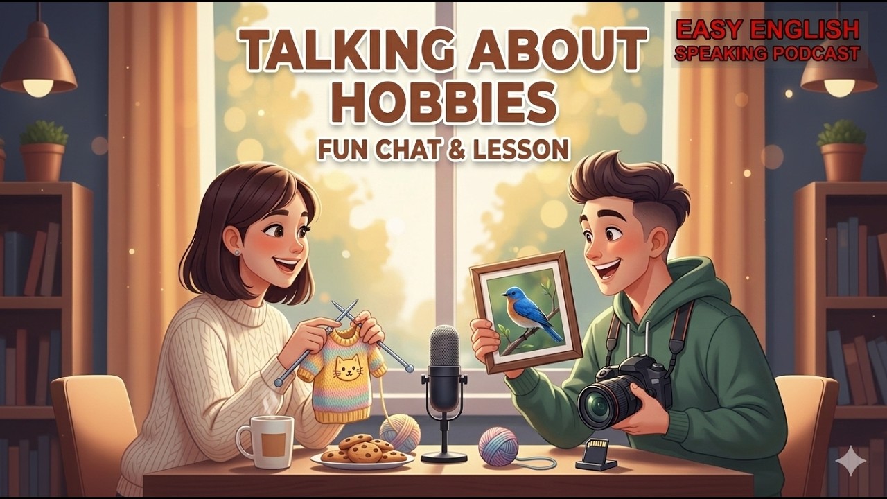 English Conversation Practice | Talking About Hobbies | Daily English Podcast