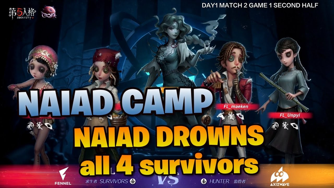 Call Of The Abyss VI Group Stages: How To Drown Survivors.EXE / FL vs AXZ  / Identity V