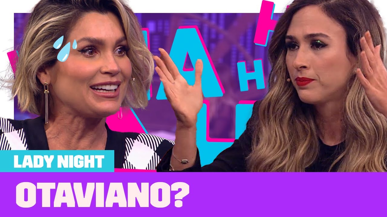 FL&Aacute;VIA ALESSANDRA fala da LUZ POTENTE de Otaviano Costa 😂 | Lady Night | Humor Multishow